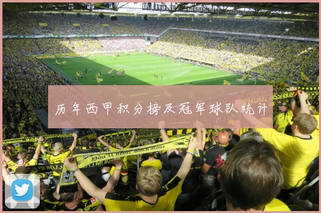 历年西甲积分榜及冠军球队统计